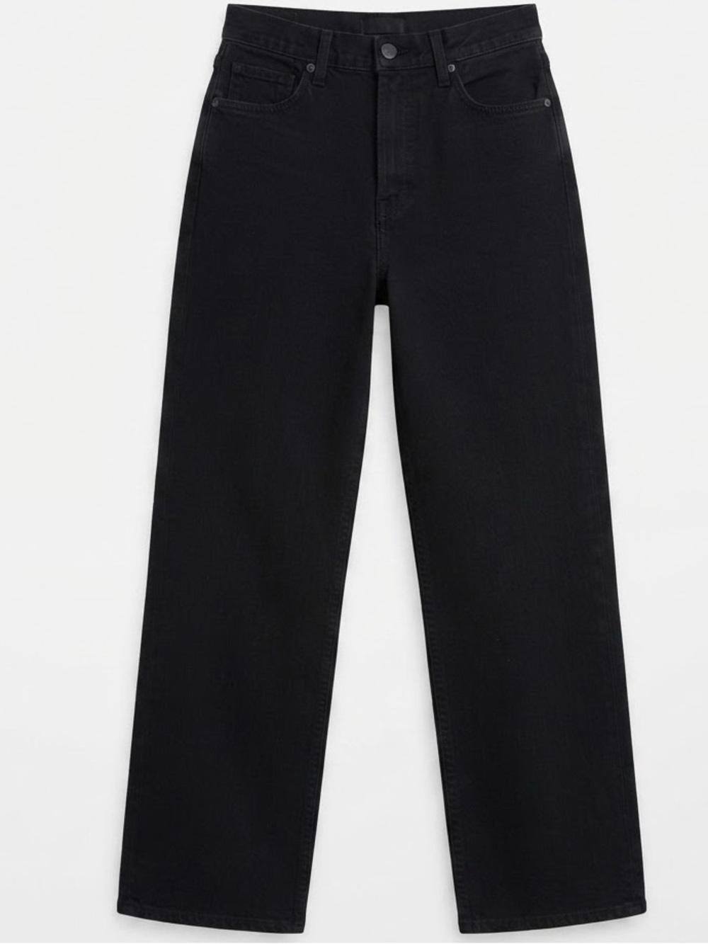 MOTHER Women’s High Rise  Black Straight Jeans Size 26